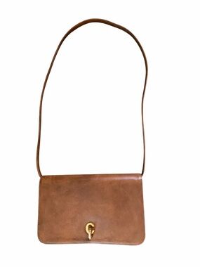 Rare Vintage 1970’s Dior Leather Shoulder Bag